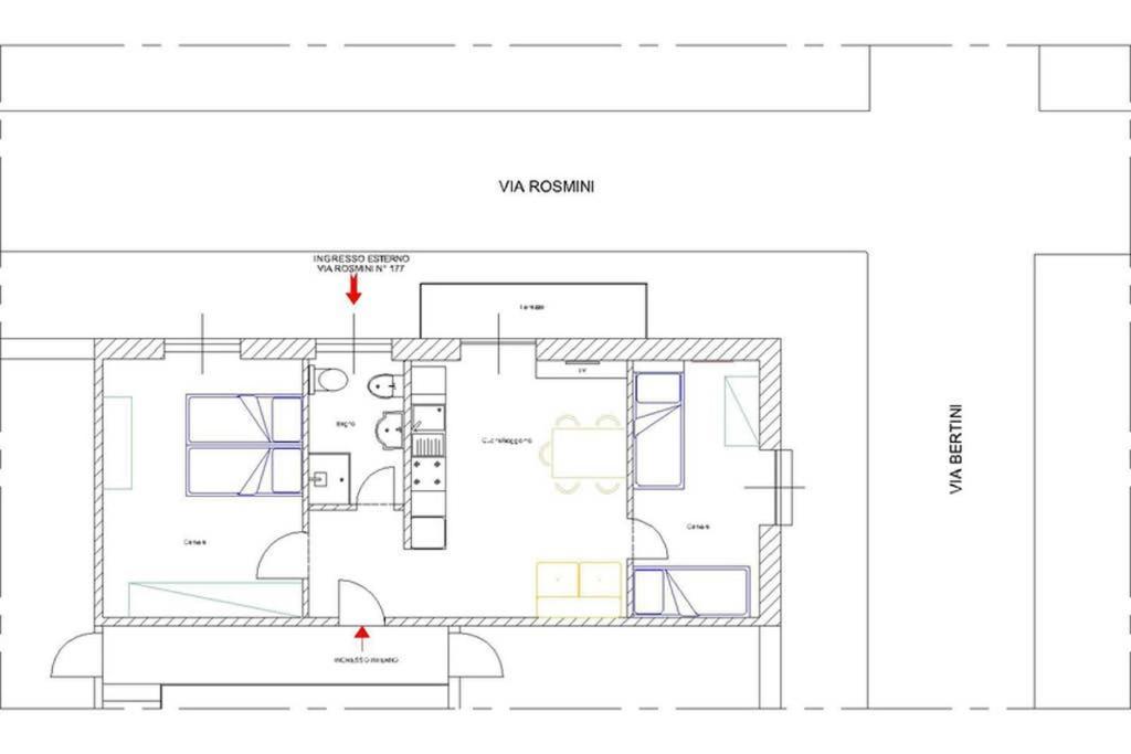 Casa Adele Apartment Viareggio Bagian luar foto